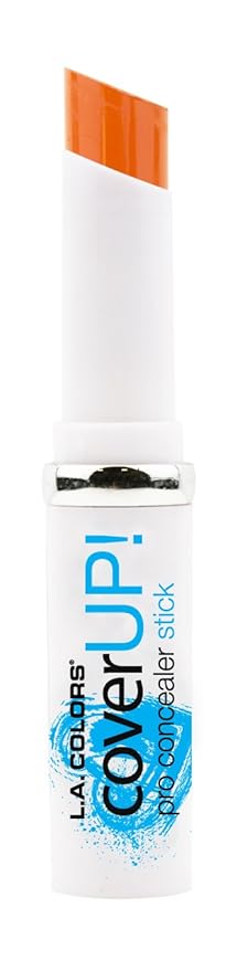 L.A. COLORS Pro Concealer Stick 615 Pure Orange, 0.11 Oz