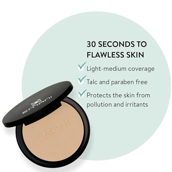 EMANI Vegan Cosmetics Flawless Matte Foundation, inen, 0.42 289 L