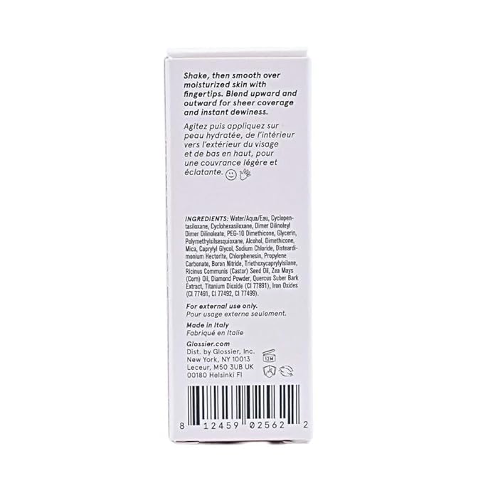 Glossier Perfecting Skin Foundation Tint for Dewy Sheer 30 mL 1 oz