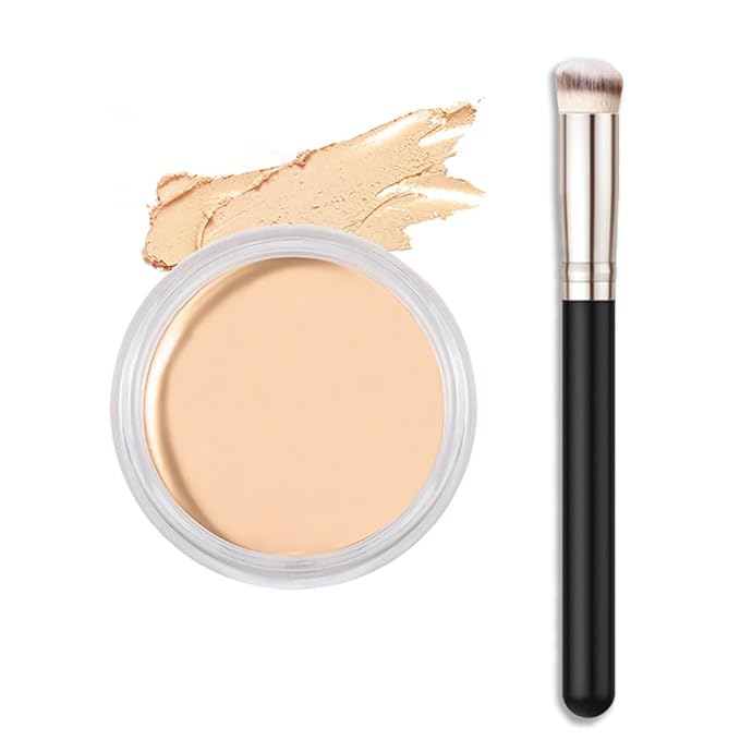 Kaely Cream Pot Concealer Full Coverage Set,Conceal Brighten