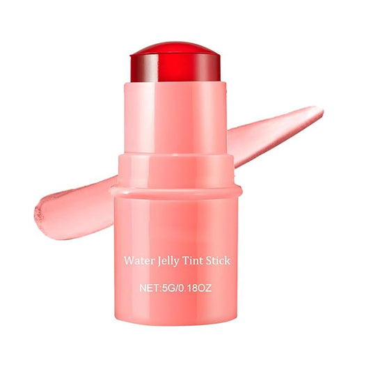 Milk Water Jelly Tint, Sheer Lip & Cheek Stick. (Coral)