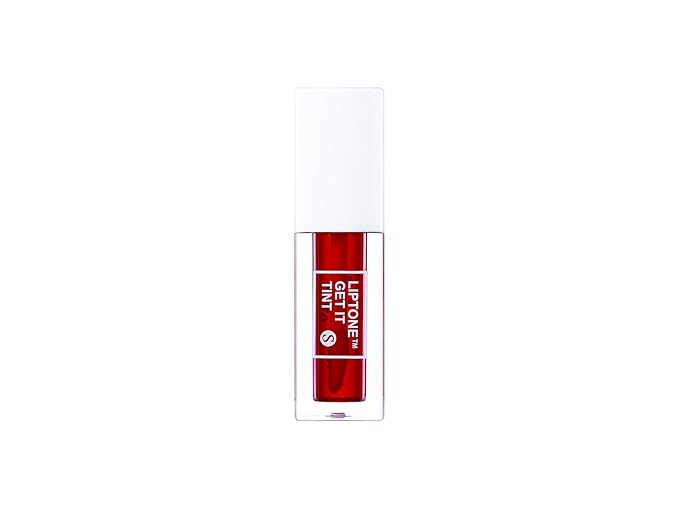 TONYMOLY Liptone Get It Tint, 04 Red Hot, 1 Count (Pack of 1)