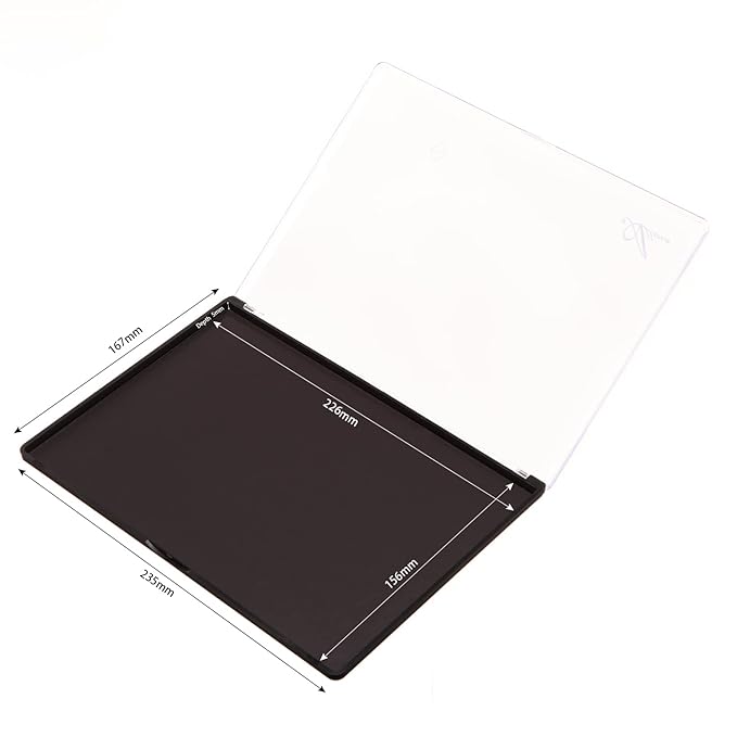 Large Empty Magnetic Transparent Plastic Makeup Palette