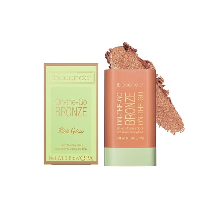 Multi-Use Makeup Bronzer Stick for Effortless Glow -