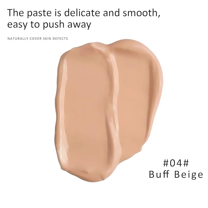 Ownest 2 Pcs Mushroom Head Air Cushion BB Primer-Buff Beige