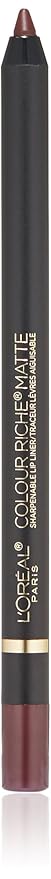 L'Oreal Paris Colour Riche Matte Lip Liner, Curiosity Killed the Matte, 0.04 oz.