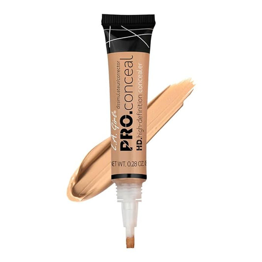 L.A. Girl Pro Conceal HD Concealer, Pure Beige, 0.28 Ounce