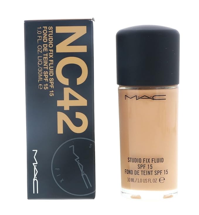 MAC Studio Fix Fluid Foundation SPF5, NC42, 1