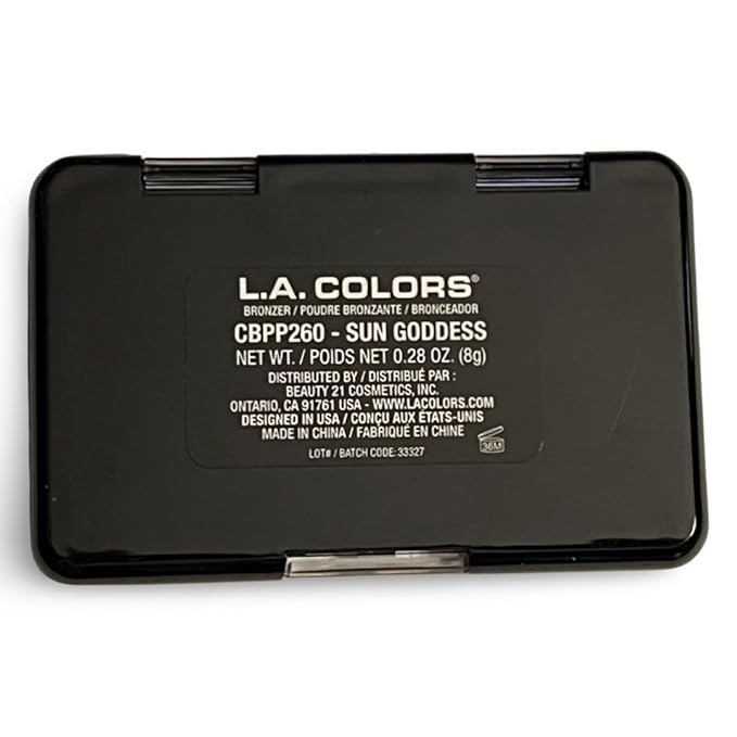 L.A. Colors Bronzer CBPP260 Sun Goddess .28 oz 28 oz