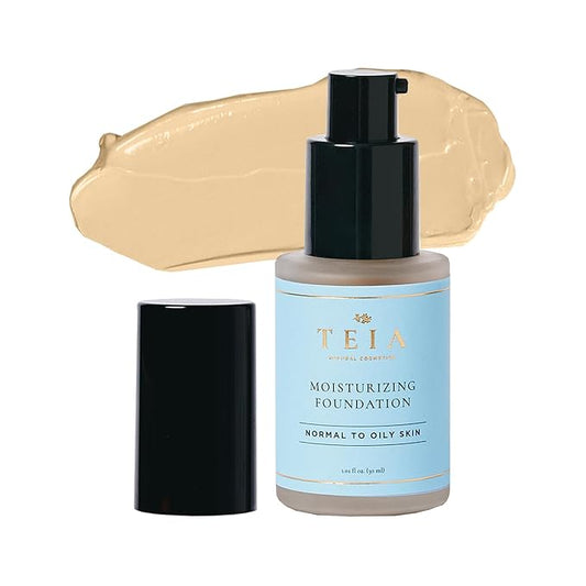 TEIA Cosmetics - Moisturizing Light Coverage Foundation, Natural (NUDE BEIGE)