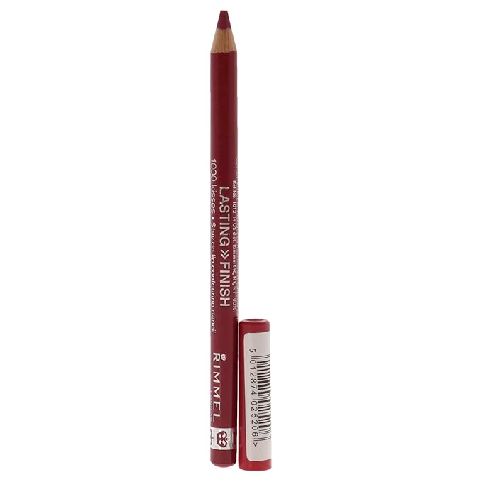 Rimmel London Lasting Finish 1000 Kisses Lip Liner - 004 India Pink Lip Liner Women 0.04 oz (Pack of 5)