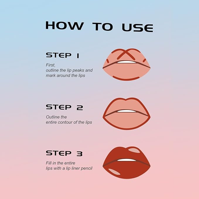 YOUNG VISION Gourd-Shaped Precision Liquid Lipstick & Lipliner - Nude Matte Shades