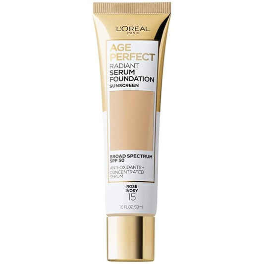 L'Oreal Paris Age Perfect Radiant Serum Foundation with 1 Ounce