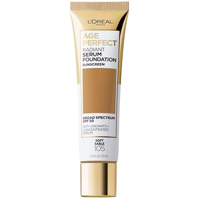 L’Oréal Paris Age Perfect Radiant Serum Foundation with 1 Ounce