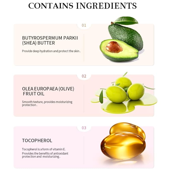 Tinted Lip Butter Balm - Tinted Moisture Gel Lip Gloss | Hydrating Glow Tinted Lip Care | Tinted Lip Stain (Pink sugar, 06)