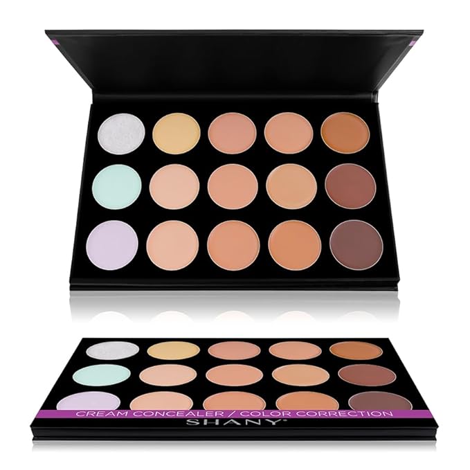 SHANY Cream Concealer/Camouflage Color Correcting Palette - Layer