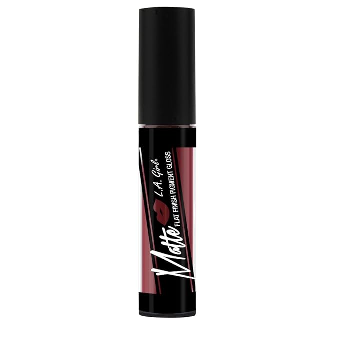 L.A. Girl Matte Flat Finish Pigment Gloss, Backstage,0.17 Ounce, GLG844