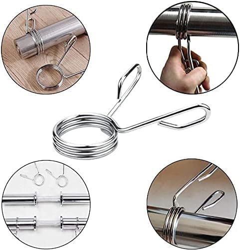 2 Inch Barbell Clamps Olympic Barbell Spring Clip