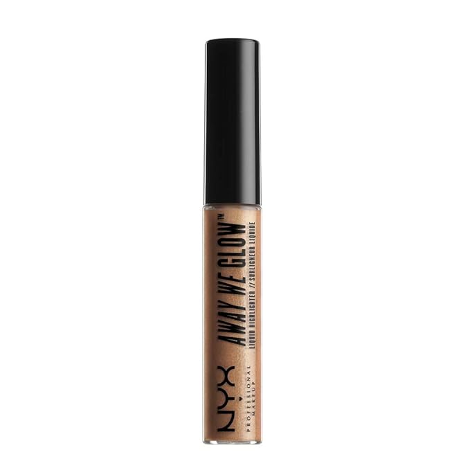 NYX Professional Makeup Away We Glow Liquid Highlighter, Fluid Ounce