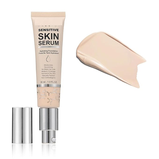 MAEPEOR Hydrating Foundation 6 Colors Full Coverage Liquid