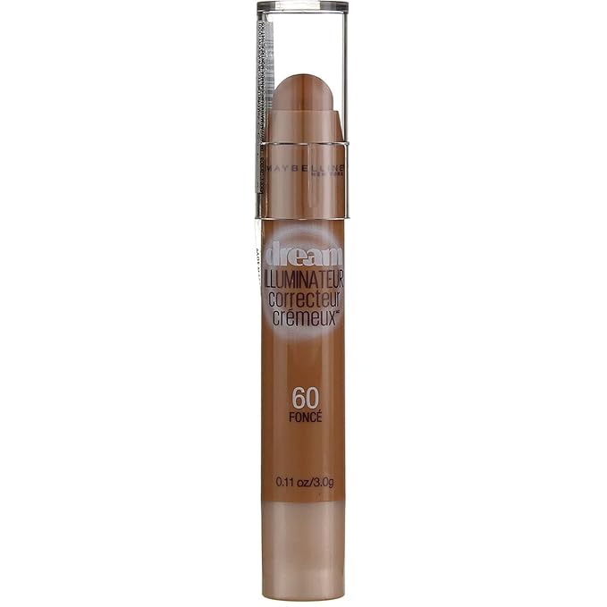 Maybelline New York Dream Brightening Creamy Concealer, Deep, 0.11 oz