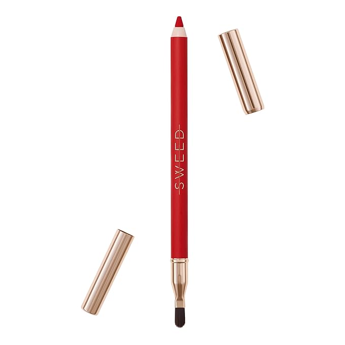 SWEED - Lip Liner Pencil | Vegan, Cruelty-Free, Clean Beauty (Classic Red)