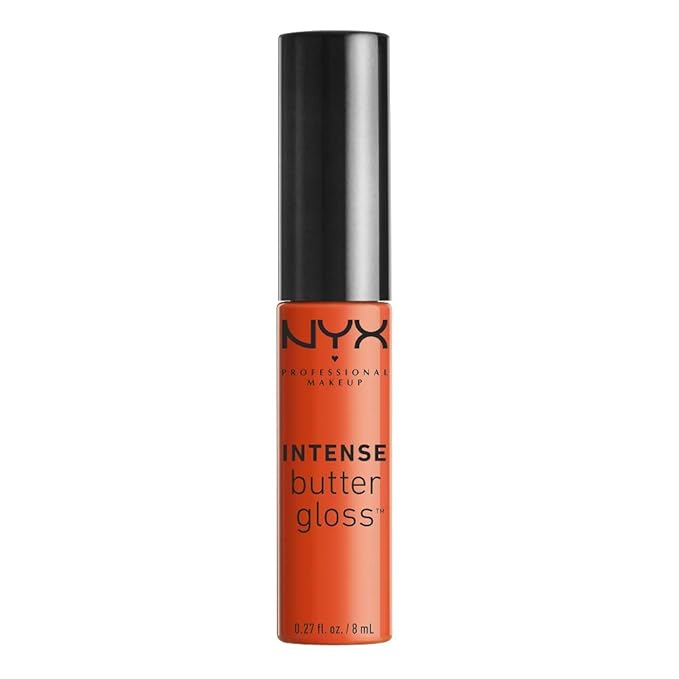 NYX PROFESSIONAL MAKEUP Intense Butter Gloss, Orangesicle, 0.27 Gloss,