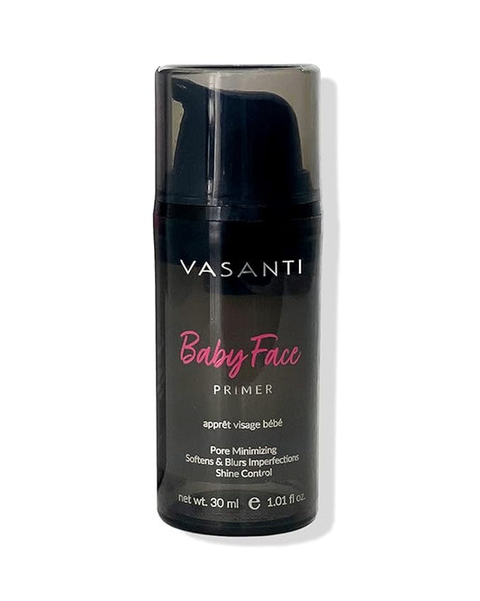 VASANTI Baby Face Primer - Pore-minimizing Primer, Lightweight, Blurs Imperfections 30ml