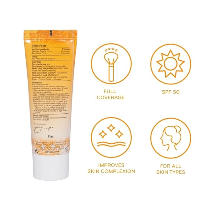 pūrlisse Youth Glow Vitamin C CC Cream SPF | Fair 1.4oz