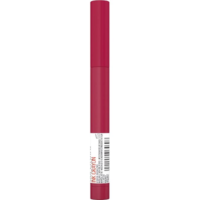 Maybelline Super Stay Ink Crayon Matte Longwear Lipstick Makeup, 120 Be Bold, Be You, 0.04 oz
