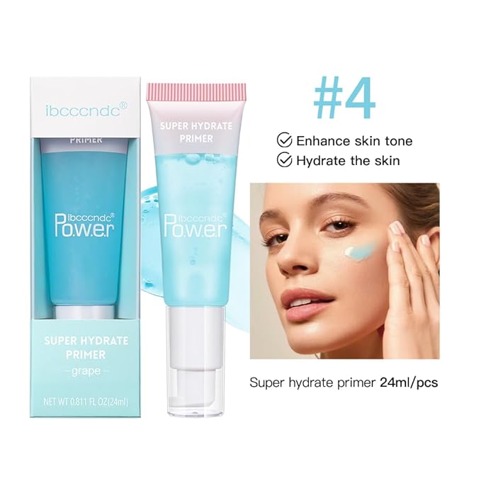 Super Hydrate Primer - Translucent Gel Formula for (06 lavender)
