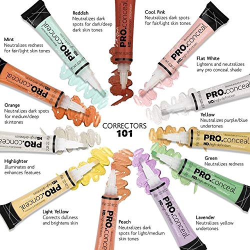 L.A. Girl Pro Concealer, Toffee, 0.28 Oz (LAX-GC984-B) 0.28 Oz