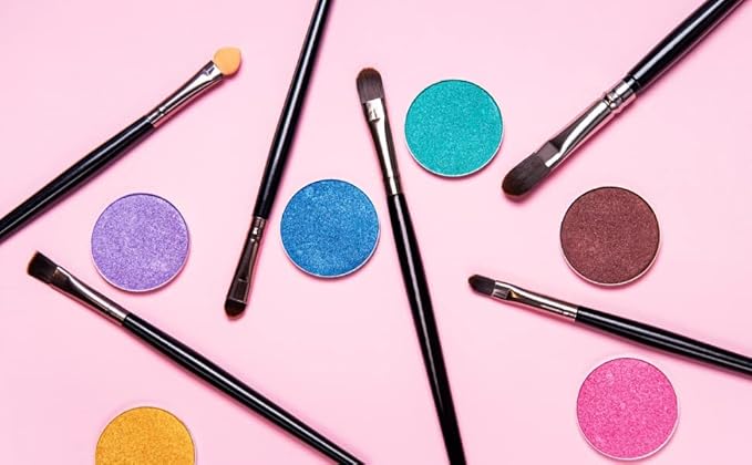 Pink Diamond Shimmering Rose Pressed Powder Single Vegan Eyeshadow; Talc, Paraben & Cruelty Free