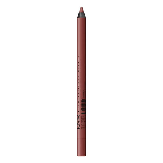 NYX PROFESSIONAL MAKEUP Line Loud Lip Liner, Longwear and Pigmented Lip Pencil with Jojoba Oil & Vitamin E - No Wine-ing