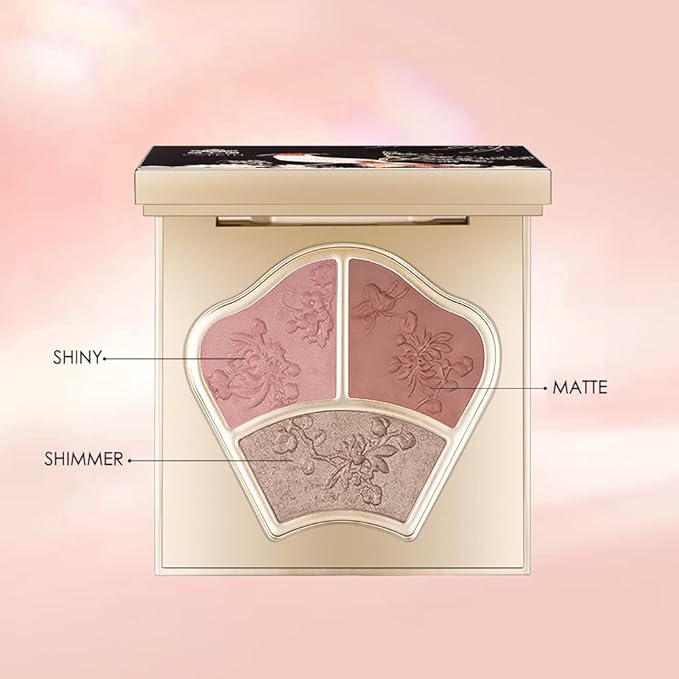 CATKIN Powder Blush Pink Nude Eyeshadow Palette Cheek