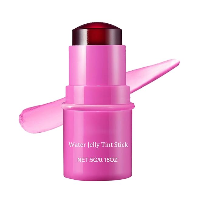 Milk Water Jelly Tint, Sheer Lip & Cheek Stick. (Berry)