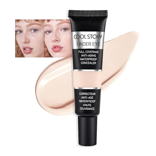 Kaely under Eye Concealer Full Coverage,Waterproof Concealer for