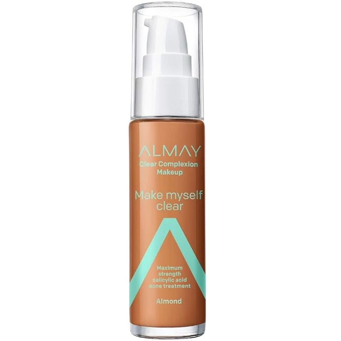 Almay Clear Complexion Makeup, Matte Finish Liquid Fou 0 oz