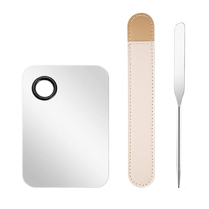 YOCASII Foundation Palette, Foundation Spatula, Makeup Mixing Palette,