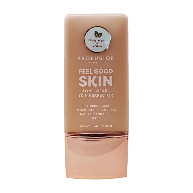 Profusion Cosmetics Lightweight Liquid Foundation for a Flawless Medium 3