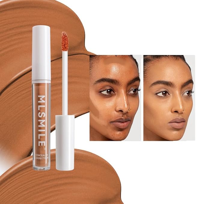 Color Liquid Conceal Contour Foundation, Waterproof 8 Colors Tone, 07
