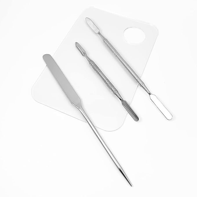 Foundation Spatula Stainless Steel Makeup Mixing Tool Cosmetic