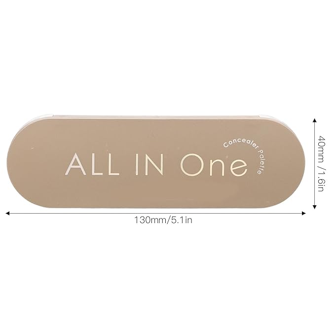 Waterproof Concealer Palette, High Coverage, Professional Long Lasting