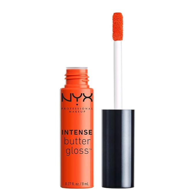 NYX PROFESSIONAL MAKEUP Intense Butter Gloss, Orangesicle, 0.27 Gloss,