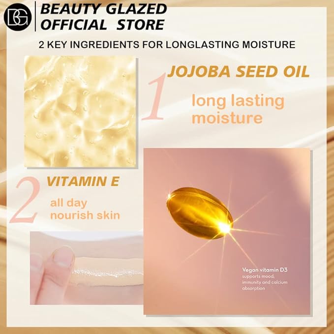 Beauty Glazed Soft Matte Silky Full Coverage Liquid (101 Porcelain)