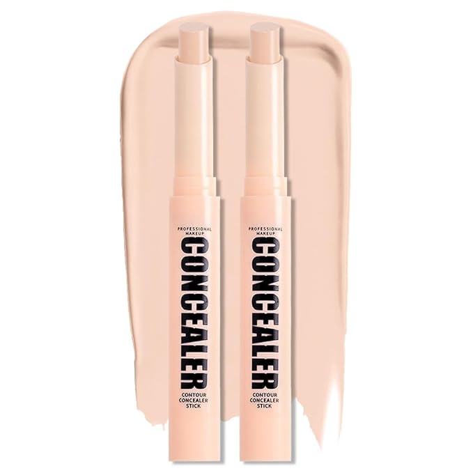 Kaely 2Pcs PROFESSIONAL MAKEUP Correcting Concealer Stick,Medium Coverage