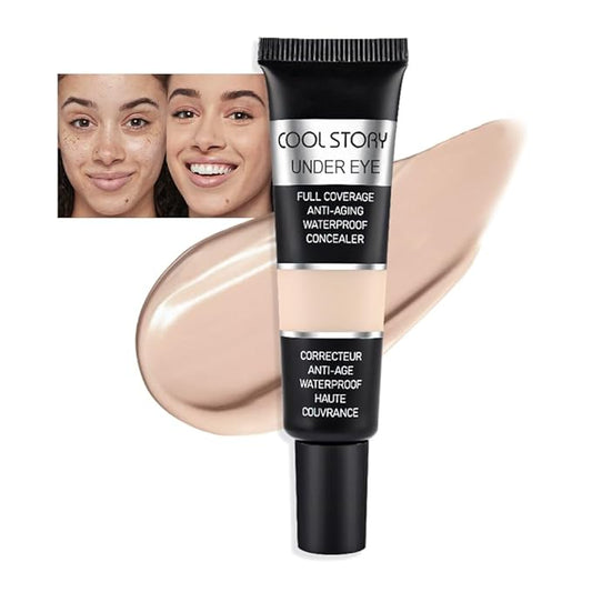 Kaely under Eye Concealer Full Coverage,Waterproof Concealer for