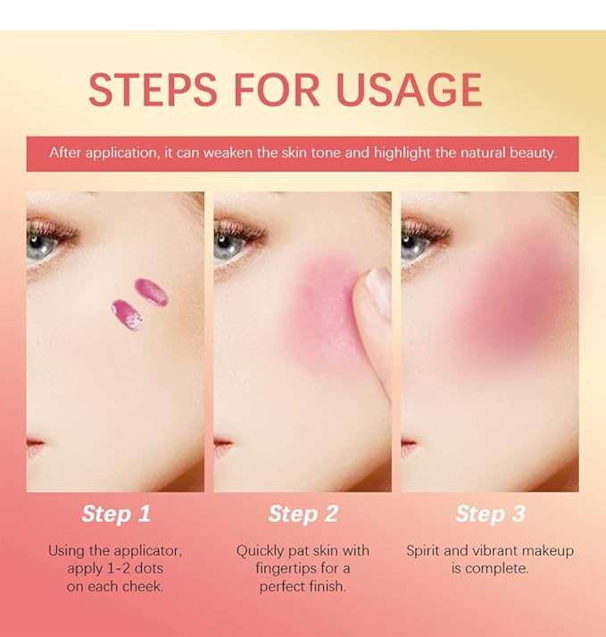 Velvet Liquid Blush, Liquid Cream Blush, Moist Matte Breathable (01)