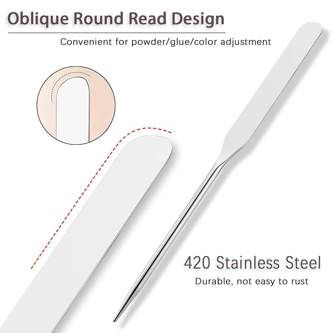 Korean Picasso Makeup Spatula Palette Set and Powder