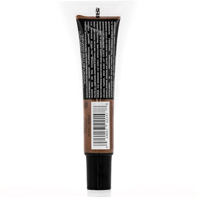 Palladio Full Coverage Concealer, Under Eyes Disguise, Creamy Brush, Mocha